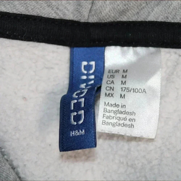 Divided Grey Turtleneck Grey Sweater M - Picture 3 of 8